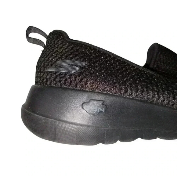 Skechers Go Walk Walking Shoes GOGA MAX 15600 BLACK Mesh Women’s Sz 8.5 - Picture 9 of 13